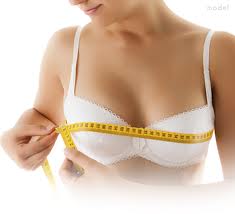 measuring breast size