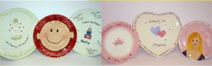 decorated plate 